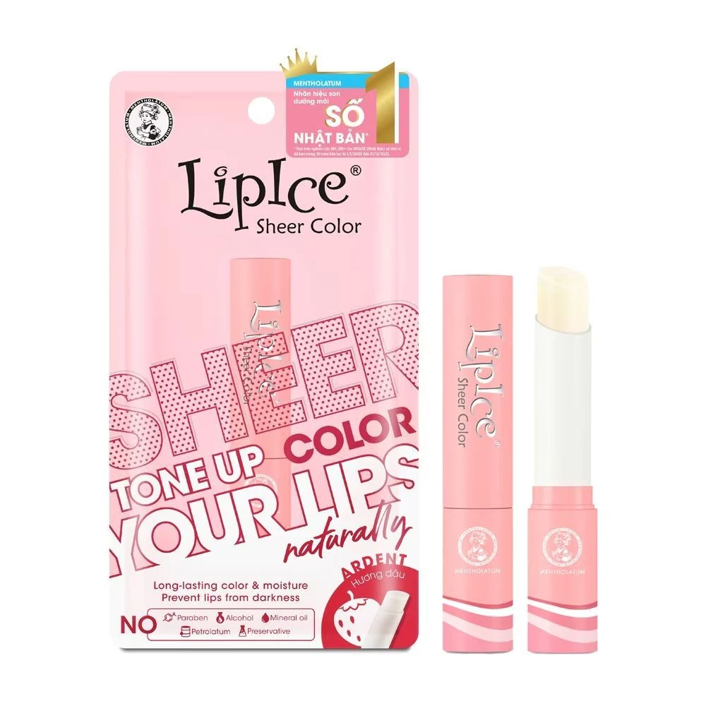 LipIce Sheer Color Natural Tinted Lip Balm