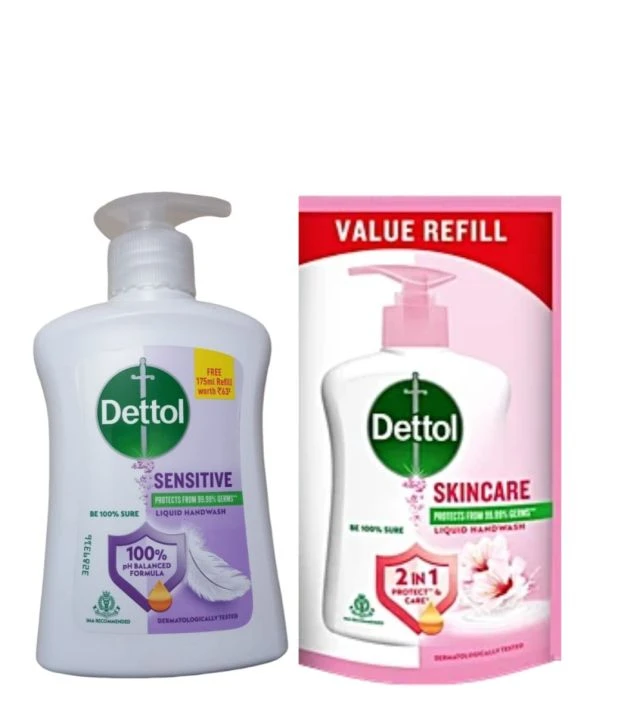 Dettol Sensitive Germ Protection Liquid Handwash with Glycerin